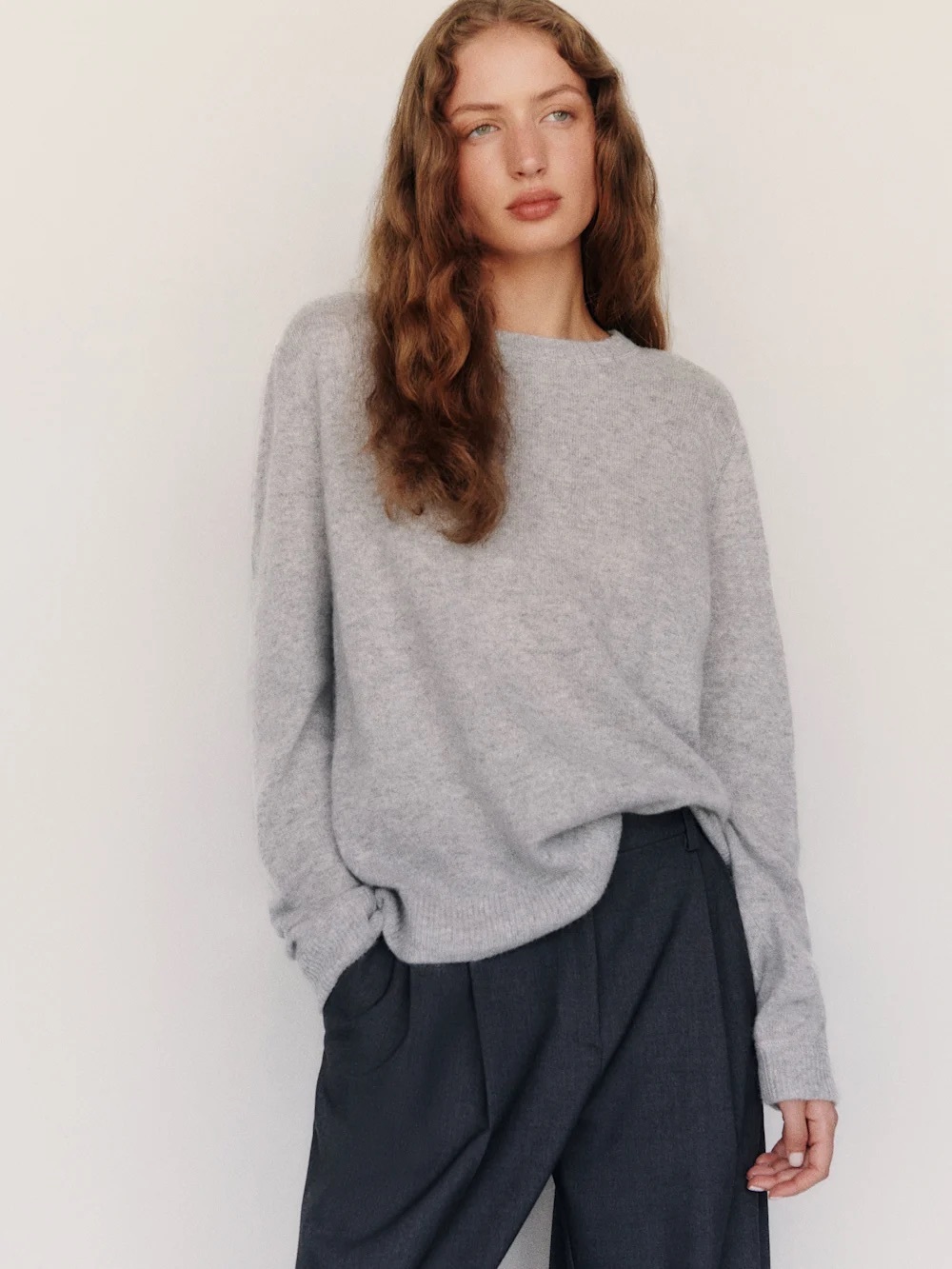 REFORMATION Cashmere Boyfriend Sweater